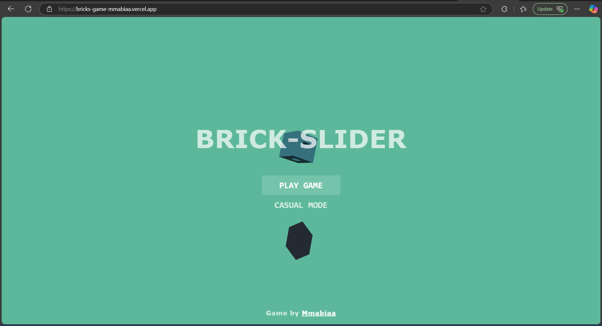 Bricks Slider Game